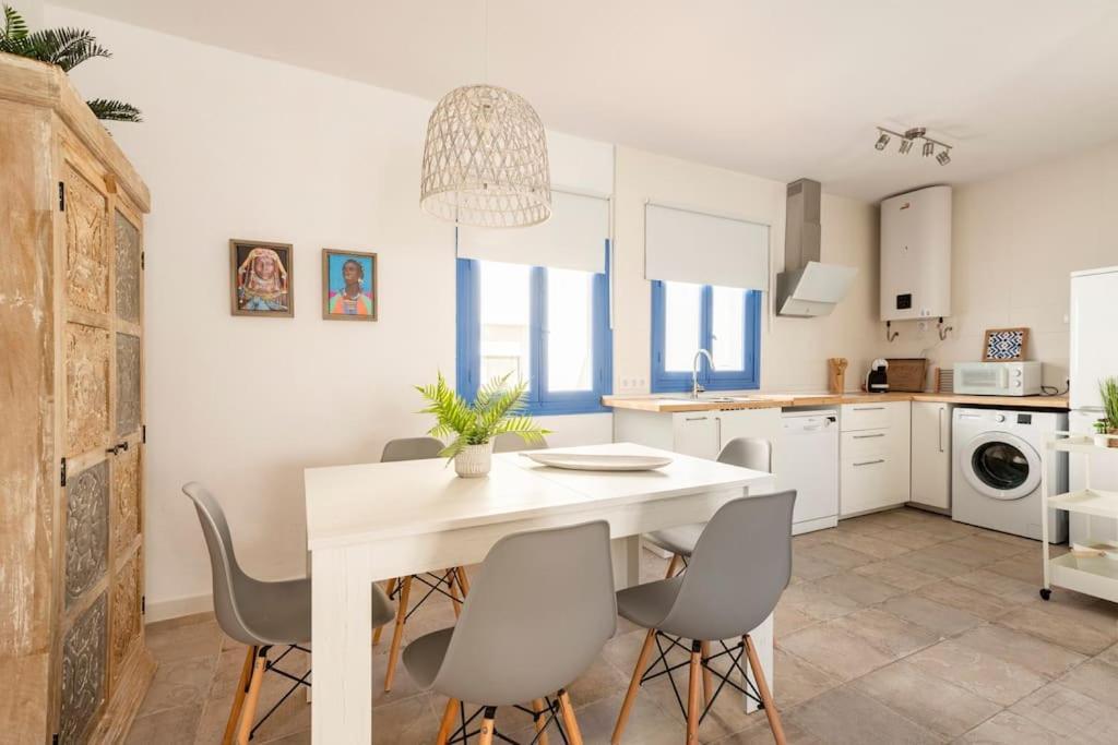 Ferienwohnung Espectacular Casa Muy Luminosa Con Azotea Conil De La Frontera Exterior foto